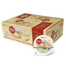 CJ 햇반 이천쌀밥 한박스 명품 햅쌀 밥 임금님