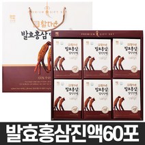 산수원 참다운 발효홍삼 70ml X 60포, 3세트