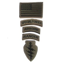 부대마크 탑건패치 사단 병과 경찰 전연 마크 3d 5 개대 특수 부대 레인저 공수 군사 전술 배지 자수
