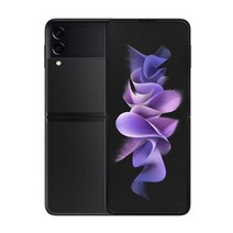 삼성전자 갤럭시 Z 플립3 5G 256GB 정품 미개봉 미개통, 블랙 SKT