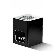 가정용 제연기 흡입 연기 실내 재떨이 공기청청기 뜸, 검정색(신품) + 필터 4개