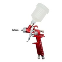 랩토라이너 자동차스프레이건 자동차외형복원 WENXING 0.5/0.8/1.0mm 노즐 H2000 전 HLP 미니 페인트 스프레이 건 에어 브러시 그림 자동차 Aerograph 공, 02 0.8mm