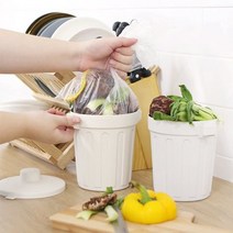 진영몰 싱글라이프 냉동보관 밀폐형 미니 음식물 쓰레기통 1L, 1개