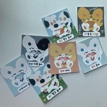 소중해 리무버블 스티커 루비 비비, 1개