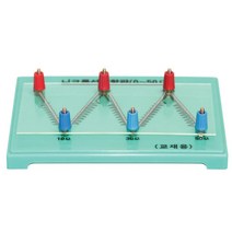 전기실험 회로 연결 니크롬 선저항판 6단자부 050옴 어린이과학 과학실험놀이 과학키트 초등학교과학 초등