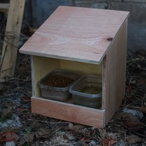 맞춤제작가능 / 방수합판 길냥이급식소 고양이식탁 고양이밥그릇 34x30x38cm, 맞춤제작가능/방수합판 고양이급식소 34x30x38cm