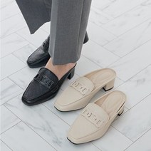 핏이예쁜 여성 블로퍼 앞막힌 사무실 슬리퍼 5cm