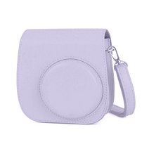필름 카메라 폴라로이드 사진기 인화 미니 Instax Mini 11 9 8 용 카메라 케이스 PU 가죽 소프트 실리콘 커, 03 Purple