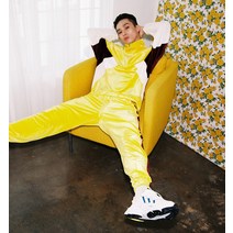 팽고 SL 벨벳 조거 팬츠 yellow