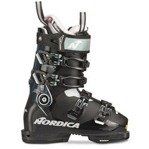 Nordica 스키장비 Promachine 115 W Ski Boots Womens 2023, Black/Anthracite/Green, 23.5