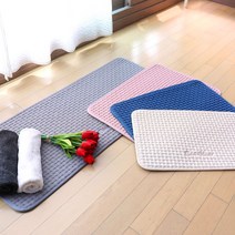 닐스샵_ 미니러그 다용도발판 미니카페트 미끄럼방지매트 신발털이 규조토 _neills, 닐스샵_ 국산 미끄럼방지 세탁기빨래가능 와플발매트, 닐스샵_ 대형 체크브라운