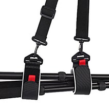 스노우 웨이크 보드 데크 세트 2pcs 조정 가능한 어깨 끈 바인딩 스트랩 조정 가능한 어깨 끈 나일론 스케이트 고정 스트랩