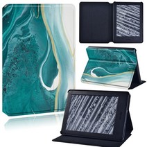 전자책 ebook 케이스 파우치 킨들 호환 용 타블렛 Paperwhite 5 11th 1 2 3 4 커버 10th Gen Kindle 8th 수채화 인쇄 시리즈 패턴, [07] Paperwhite 5 11th, [07] 7.emerald green