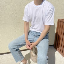 셀프메이드 국산 순면 100% 30수 라운드 반팔면티셔츠 3p(3매입)