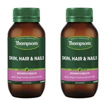 호주직구 Thompsons 톰슨 스킨 헤어 앤 네일 90캡슐 2팩