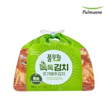 풀무원 생산직송 톡톡 포기김치 10kg, 없음