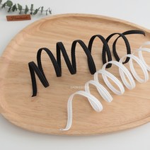 소잉홀릭 [2마] 패브릭와이어 2컬러 / 마스크 와이어 공예 철심와이어 마스크만들기, 흰색