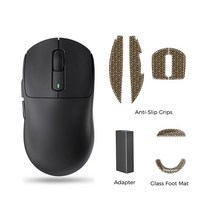 Kysona 흰색 무선 게임용 E스포츠 마우스 노트북 PC용 광학 PAM3395 컴퓨터 55g 26000DPI 6 버튼 M600 PAW3395, 없음, 3.Mouse combination 3