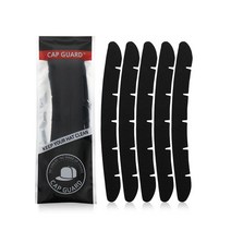 [클린햇] 캡가드 블랙 골프모자 땀 흡수 패드 화장품 얼룩 변색 오염 방지 라이너 (1세트 10개입)