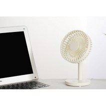 직장인 사무실 책상밑 탁상용 미니선풍기 여름육아테템, 세븐윙 탁상용선풍기 블랙