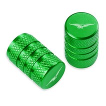 오토바이 부품 Moto Guzzi Breva 용 타이어 밸브 캡 850 1100 GRISO BREVA NORGE GT8V 750 V7 MGX21 ELDORA, 06 Green