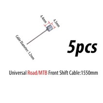 자전거 5pcs 위험 rc127 스테인레스 스틸 mtb 산악 도로 변속기 시프트 내부, 유니버설 프론트 시프트
