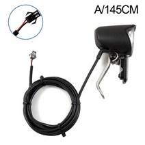 전동킥보드밧데리 2in 1 전자 자전거 라이트 헤드 입력 DC 36V 48V 60V 전기 핸들 바 LED ebike 스쿠터 핫, 01 A