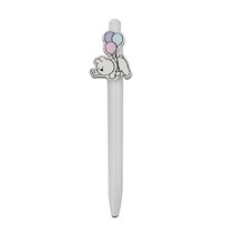 오버액션 아크릴버튼 리틀토끼 볼펜, 1개