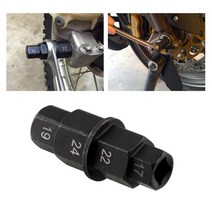 해외 1Pc 17 19 22 24mm 오토바이 전방 후륜 차축 16 진수 17 19 22 24mm 차축 육각 스핀들 드라이버 제거, One Color_One Size, One Color_One Size, 상세 설명 참조0