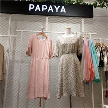 PAPAYA NC11 플라워 원피스 PNLROP013B