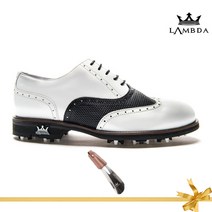 [LAMBDA] 람다 골프화 정품 몬자 블랙 화이트 사은품 슈혼 증정