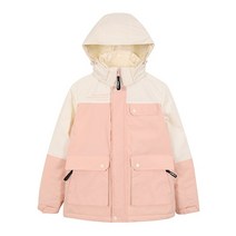 뉴코아강남점 에어워크주니어 - 스키장에서 나만 보여요~컬러블럭 여아 보드복 상의