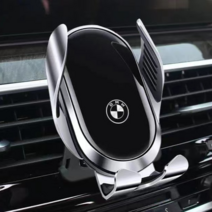 BMW 고속 무선 충전 핸드폰 거치대 3시리즈 5시리즈 X1 X7 BMW로고 QC3.0 시거잭 무료, 18년118i