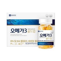 주)네추럴에프앤피 2공장 종근당 오메가3 골드업 920mg x 60캡슐 x 3