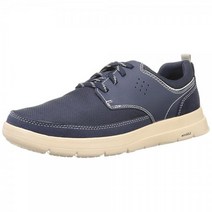Rockport 남성용 Truflex Cayden 플레인 토 스니커즈 뉴 드레스 블루스 메쉬/가죽