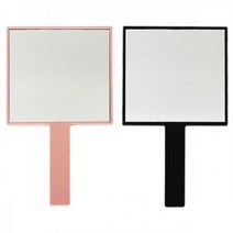 미니손거울 손거울 거울 정사각 뷰티미러 11.5cm 1P, Happys™ 핑크_HS™