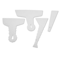 퍼티용 PVC뿔헤라 페인트 작업 빠데, 럭키몰 4) 210mm