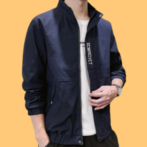 남자 블루종 점퍼 베이직 작업 숏 자켓 경량 데일리 항공 잠바