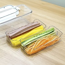 신연 1600ml 스카이락 밀폐용기 와이드 2호 직인케이스 4칸 그레이/김치통/절임용기/김치 장아찌/밀폐용기/보관, 와이드2호 직인케이스 4칸 그레이, 1개