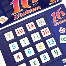 언플러그드 식스틴 코딩 보드게임 / 오름차순, 단품