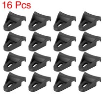 Uxcell-검정색 자동차 서브 우퍼 스피커 그릴 클립 클램프 4 개 8 16 quot6quot quot10quot 12 quot15quot, 16pcs