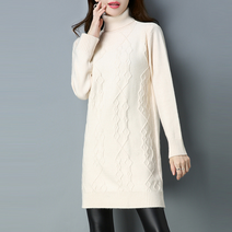 르엠마 스튜어트 터틀넥 스웨터 니트 겨울 원피스