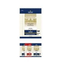 OXFORD 절취 스프링 노랑내지 상철 노트 A4, 랜덤발송, 80개