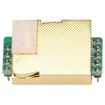 이산화탄소측정기 CO2측정기 MHZ19C 적외선 센서 모듈 가스 NDIR 용 모니터 4005000Ppm UART PWM 출력, Golden