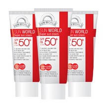 썬월드 수퍼 썬크림 50ml 1+1+1 워터프루프 기능성