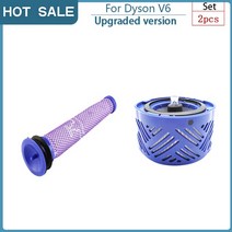 Dyson V6 V7 V8 로봇 진공 청소기 용 HEPA 필터 전면 및 후면 세척 가능 교체 깨끗한 예비 부품 액세서리, 05 v6
