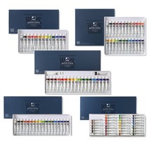 신한화구 전문가용수채화물감세트 7.5ml 12ml 13색 18색 20색 24색 30색, 수채화물감_7.5ml_18색