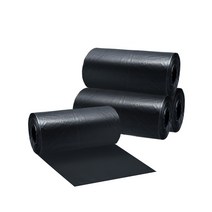 휴대용 소형 비닐봉지 미니롤 검정 봉투, 20매