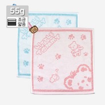 송월타월 송월 뽀로로 카카오톡 동물 캐릭터 어린이집 고리수건 핸드타월, 1장, 선택31) 토미 무연사 고리타올_핑크