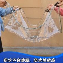 대형 투명비닐천막 PVC 방풍 방수 비닐막 텐트 방풍천막 현관 테라스 바람막이, 사이즈 맞춤